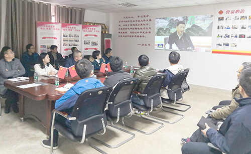 老街玉祥集团公司党支部开展”深入学习贯彻习近平总书记视察江苏主要讲话指示精神”主题党日活动