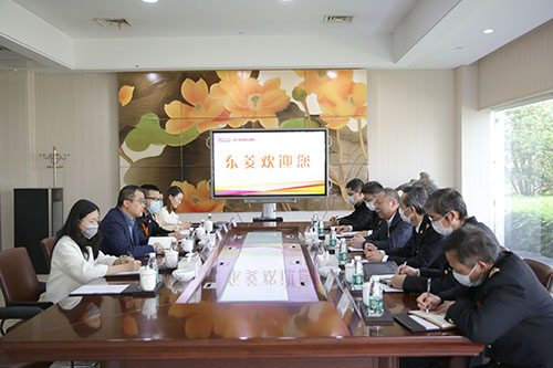 苏州海关副关长一行调研老街玉祥集团公司