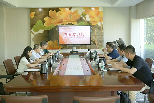 南京工程学院党委副书记、院长史金飞到访老街玉祥集团公司